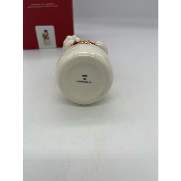 Hallmark Keepsake Limoges Snowman Ornament & Trinket Box - Picture 3 of 8